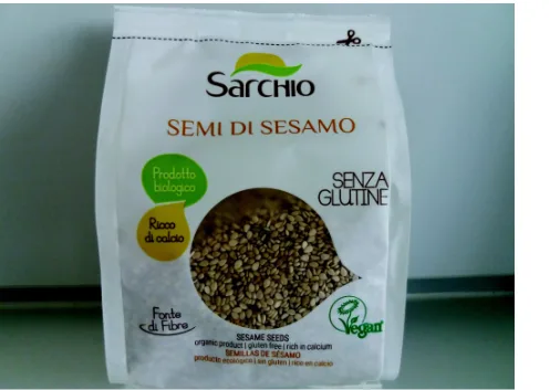Immagine 1 del prodotto SEMI DI SESAMO prod. biologico conf. 180g
