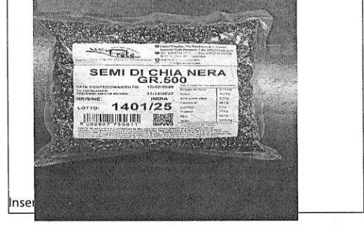 Immagine 2 del prodotto SEMI DI CHIA NERA ORIGINE INDIA - Buste da 500gr