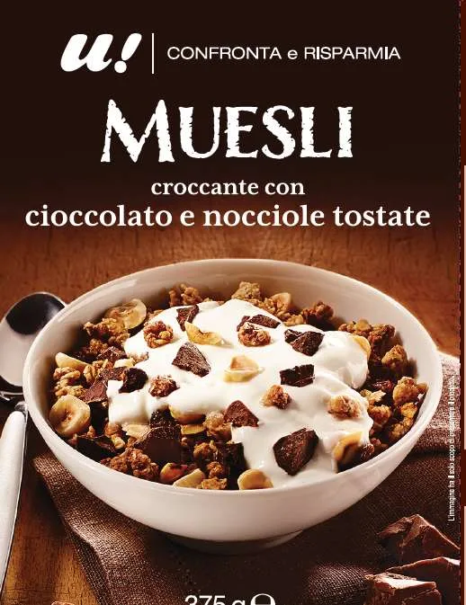 Immagine del prodotto MUESLI CROCCANTE CIOCCOLATO E NOCCIOLE