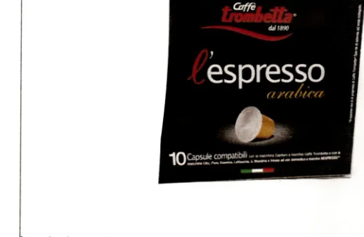 Immagine 1 del prodotto L'espresso CAPSULE TROMBETTA ARABICA 10x5,5g
