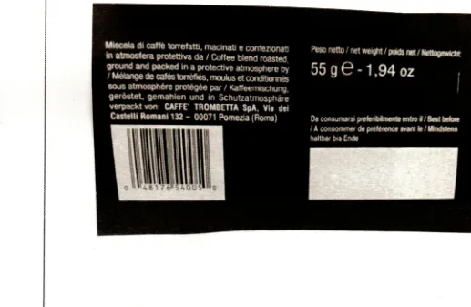Immagine 2 del prodotto L'espresso CAPSULE TROMBETTA ARABICA 10x5,5g