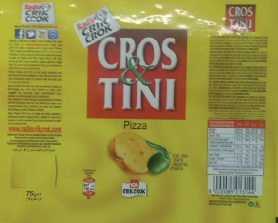 Immagine 1 del prodotto Cros&tini Pizza