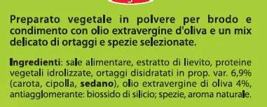 Immagine del prodotto Preparato vegetale in polvere per brodo e condimento