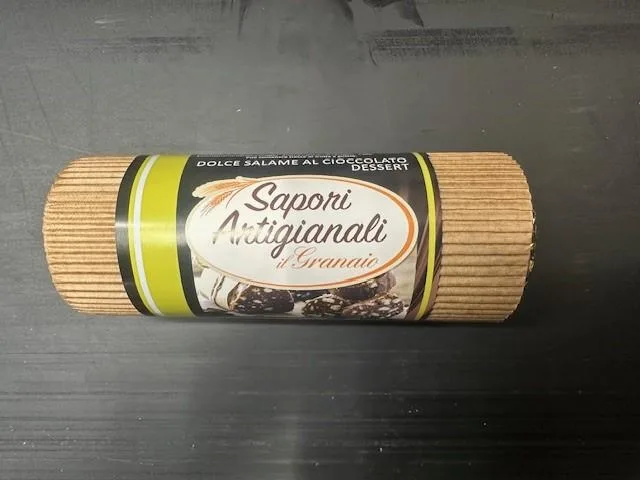 Immagine 1 del prodotto Dolce salame al cioccolato DESSERT senza glutine TUBO CANETE' 500 gr