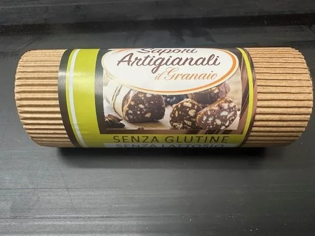 Immagine 2 del prodotto Dolce salame al cioccolato DESSERT senza glutine TUBO CANETE' 500 gr