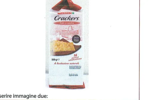 Immagine 2 del prodotto CRACKER SALATO IN SUPERFICIE 500gr