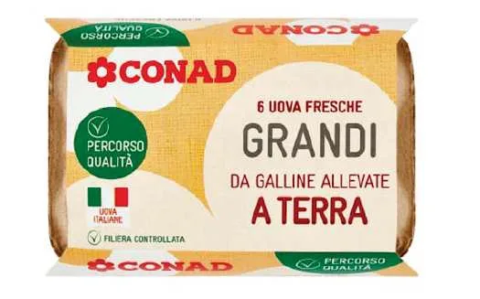 Immagine 1 del prodotto Uova fresche da galline allevate a terra