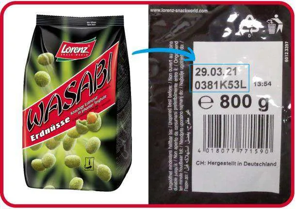 Immagine del prodotto Erdnusse 800 g.