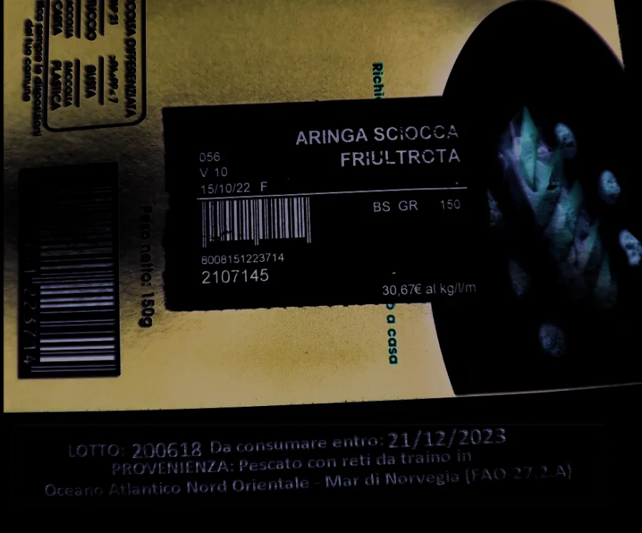 Immagine 1 del prodotto Aringa sciocca (filetti di aringa affumicata a freddo)