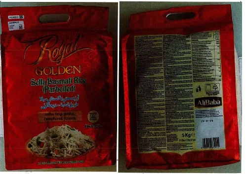 Immagine 1 del prodotto PARBOILED ROYAL GOLDEN SELLA BASMATI RICE
