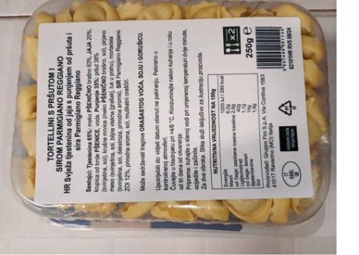 Immagine 2 del prodotto TORTELLINI PROSCIUTTO CRUDO E PARMIGIANO REGGIANO 250G