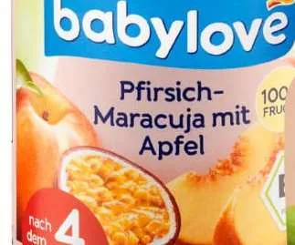 Immagine 2 del prodotto babylove Preparazione di frutta a base di pesca , mela e maracuja