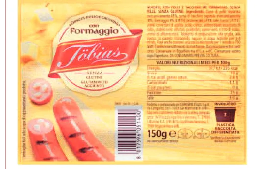 Immagine 2 del prodotto WRUSTEL CON POLLO E TACCHINO AL FORMAGGIO