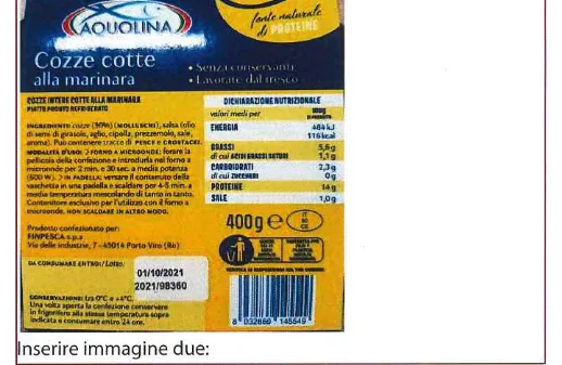 Immagine 2 del prodotto COZZE ALLA MARINARA