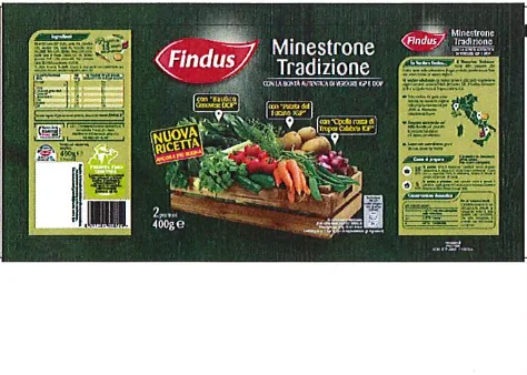 Immagine 2 del prodotto Minestrone tradizione 400 gr lotto 7327