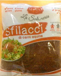 Confezione di SFILACCI DI EQUINO 100G IN BUSTA ATP