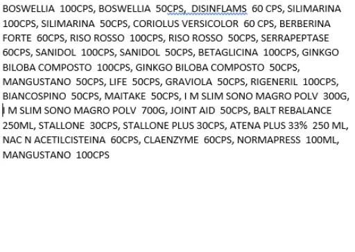 Immagine 2 del prodotto Integratori vari