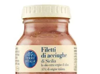 Immagine 1 del prodotto FILETTI DI ACCIUGHE DI SICILIA IN OLIO EXTRAVERGINE DI OLIVA