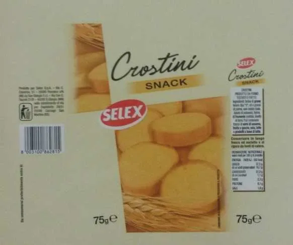 Immagine 1 del prodotto Crostini snack