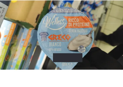 Immagine del prodotto Yogurt colato magro senza lattosio