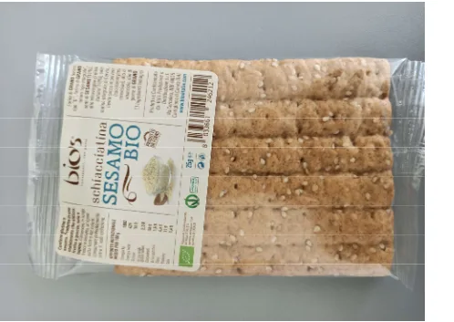 Immagine 1 del prodotto Schiacciatina sesamo Bio