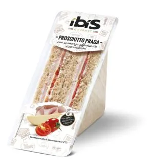 Immagine 1 del prodotto Tramezzino farcito con prosciutto praga, scamorza affumicata, pomodorini e maionese