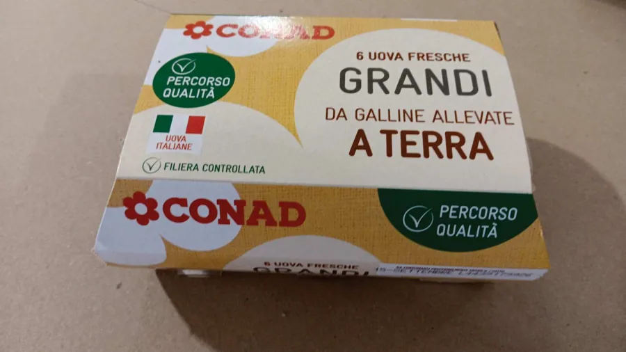 Immagine del prodotto Uova fresche da allevamento a terra Cat A