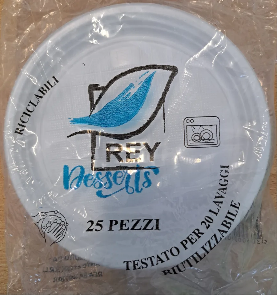 Immagine del prodotto PIATTI REY DESSERT 25 PEZZI