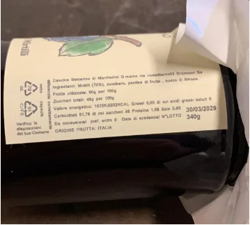 Immagine 2 del prodotto Confettura extra di mirtilli