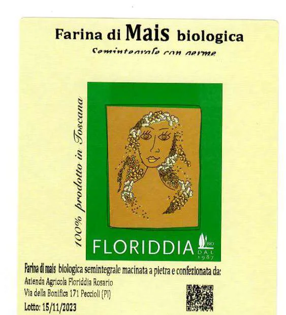 Immagine 1 del prodotto FARINA DI MAIS BIOLOGICA
