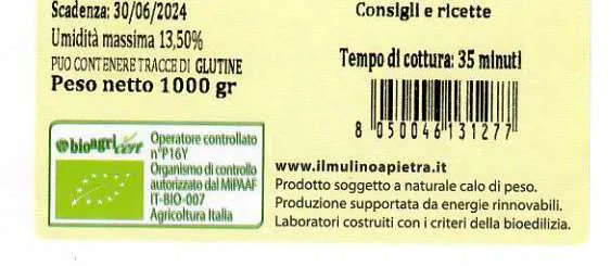 Immagine 2 del prodotto FARINA DI MAIS BIOLOGICA