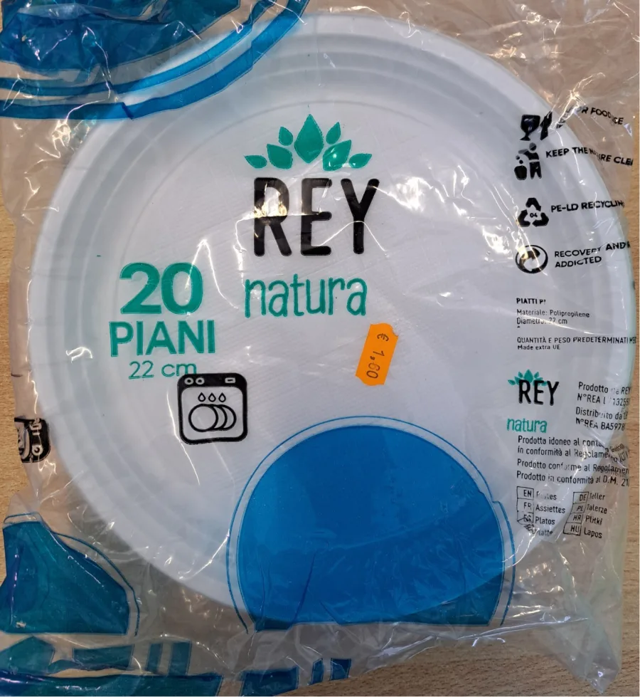 Immagine del prodotto PIATTI REY NATURA 20 PIANI