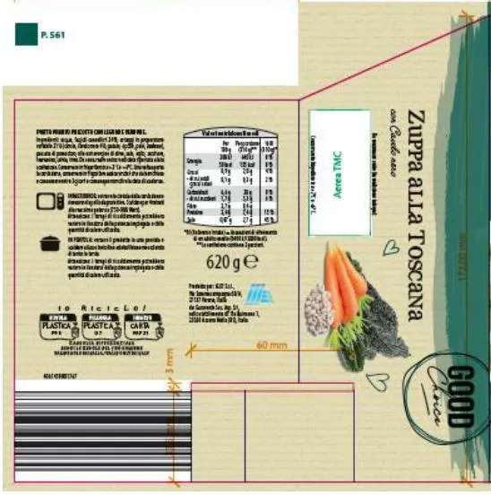 Immagine 2 del prodotto Zuppa alla Toscana 620 gr