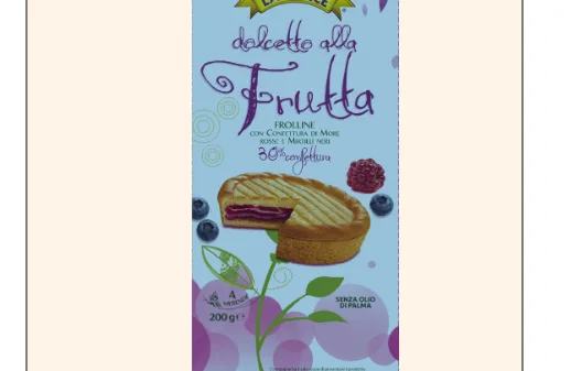 Immagine 1 del prodotto Frolline con confettura di more rosse e mirtilli neri