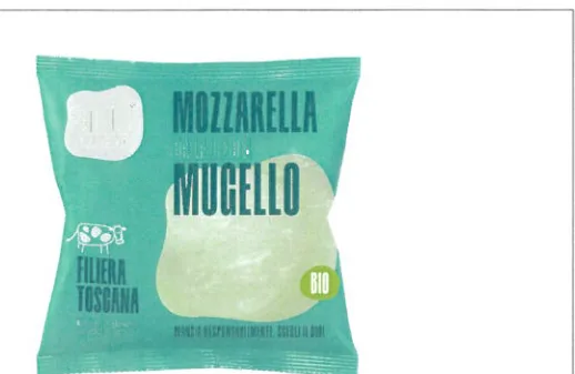 Confezione di Mozzarella da latte del Mugello BIO