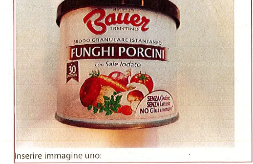 Confezione di BRODO GRANULARE ISTANTANEO FUNGHI 120 g