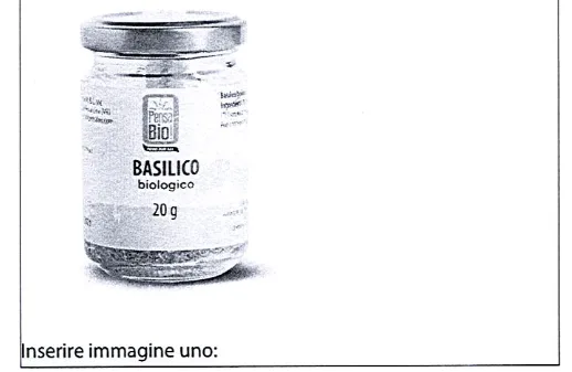 Immagine del prodotto Basilico foglia biologico