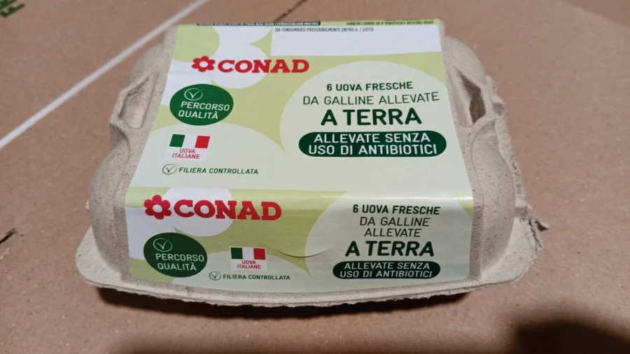 Immagine del prodotto Uova fresche da allevamento a terra Cat A