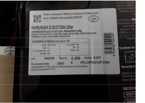 Immagine 2 del prodotto Hamburger di filiera di scottona