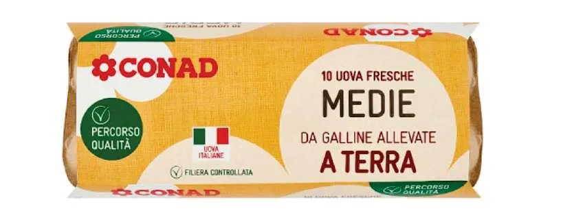 Immagine del prodotto Uova fresche da galline allevate a terra