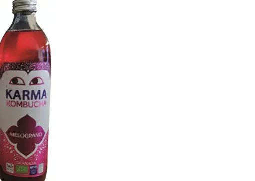 Confezione di Bevanda kombucha melograno