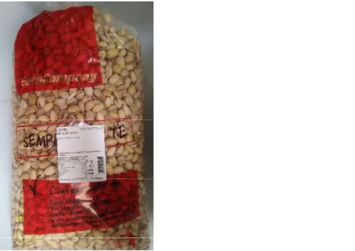 Confezione di Pistacchi tostati salati
