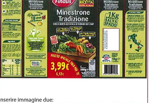 Immagine 2 del prodotto Minestrone tradizione NT 1 kg lotto 7311