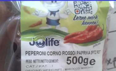 Immagine 3 del prodotto Peperone corno rosso/Paprika Spits Rot- Peperone corno rosso