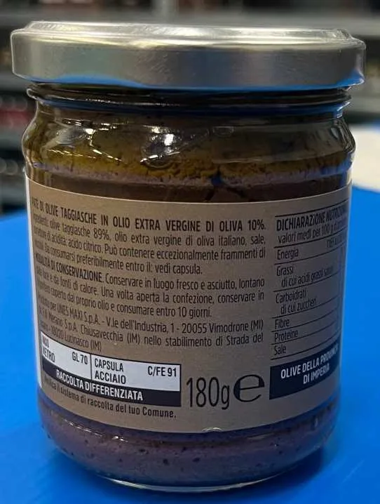 Immagine 2 del prodotto PATE' DI OLIVE TAGGIASCHE