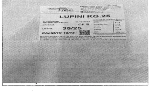 Immagine 2 del prodotto LUPINI KG 25 ORIG. CILE 13/15