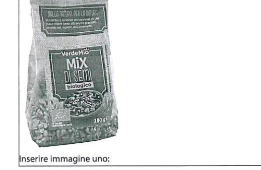 Immagine 1 del prodotto MIX DI SEMI BIOLOGICO 180g