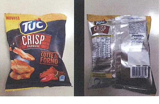 Confezione di Sfogliatine croccanti a base di paprika