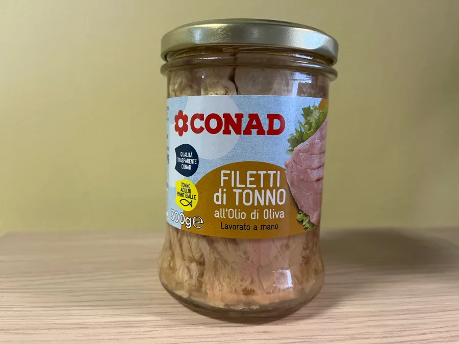 Confezione di FILETTI DI TONNO ALL'OLIO DI OLIVA