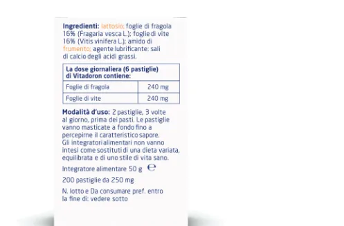 Immagine 2 del prodotto Integratore Vitadoron - lotto J061